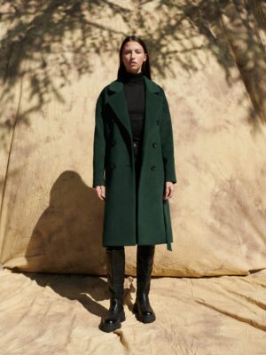 plaszcz-zimowy-ocieplany-oversizowy-butelkowy-zielony-kimono-scaled