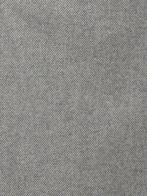 Materiał wełniany z delikatną fakturą w prążek szaro-biały diagonal.
