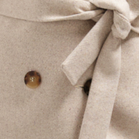 Kremowo-beżowy melanż - szlachetne połączenie dwóch jasnych odcieni. Idealne na wiosnę.