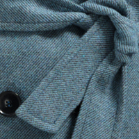 Turkusowy diagonal - skośne prążki utworzone z zielono-niebieko-szarych włókien.